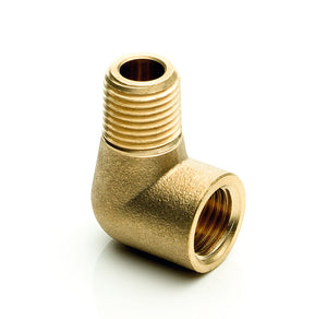 Angle 90° R1/4 male x G1/4 female (brass)