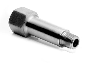 Extension 50 mm 1/4 UNF male x G1/4 female (stainless steel)