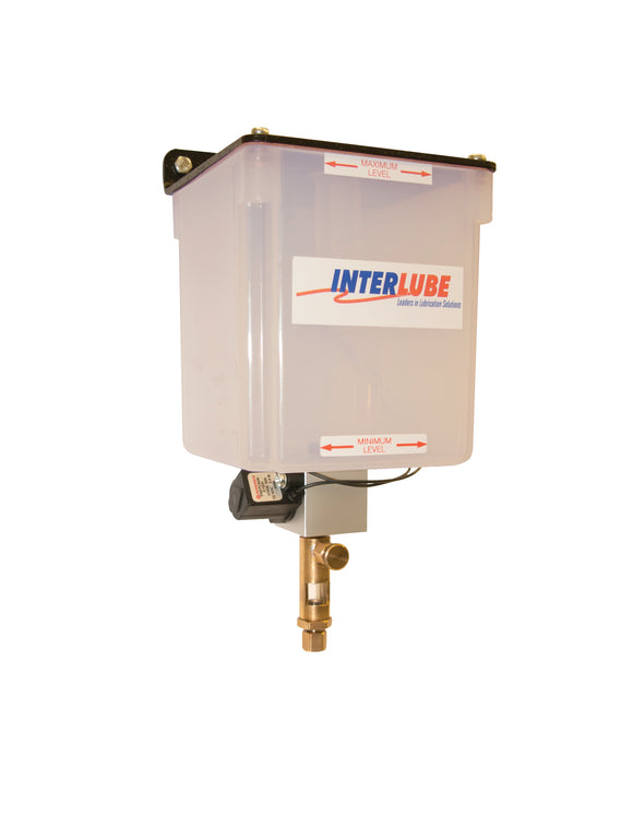 Interlube DRIP FEED LUBRICATOR 2 LITRE RES - 12V SOLENOID OPERATED